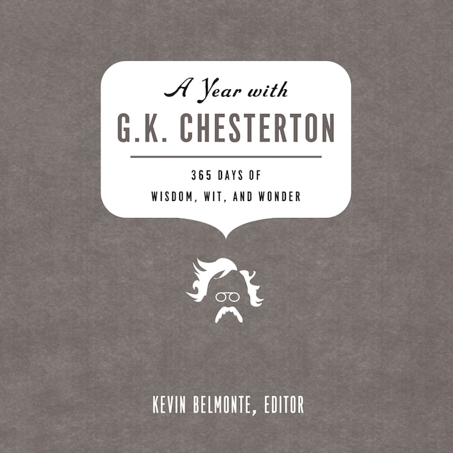 Okładka książki dla A Year with G. K. Chesterton