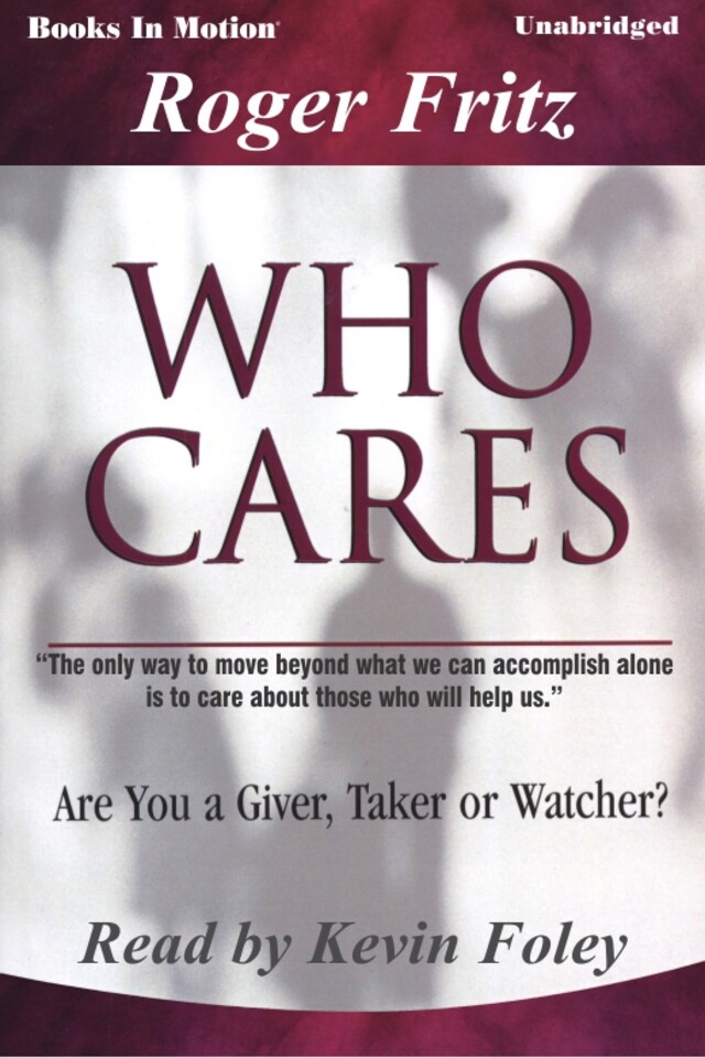 Book cover for Who Cares