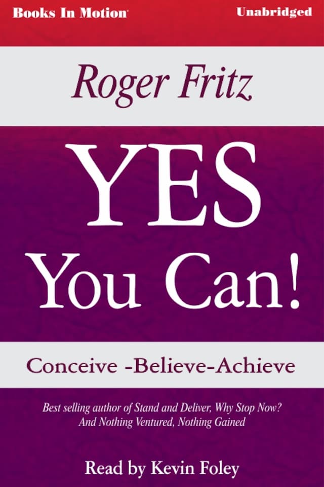 Book cover for Yes You Can