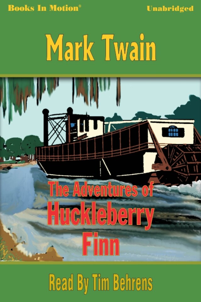 Book cover for Adventures of Huckleberry Finn, The