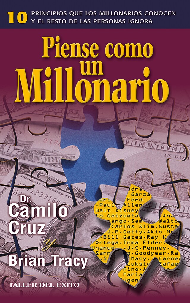 Book cover for Piense como un millonario