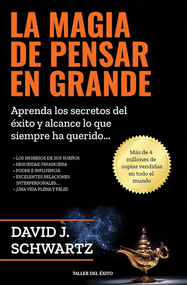 Portada de libro para La magia de pensar en grande