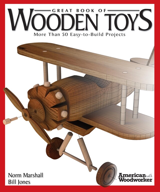 Book cover for Great Book of Wooden Toys