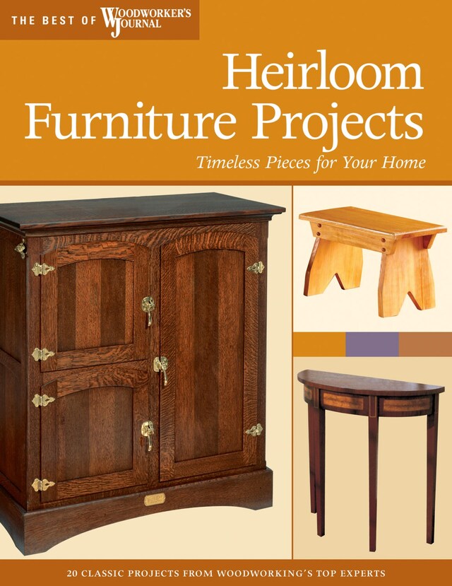 Boekomslag van Heirloom Furniture Projects