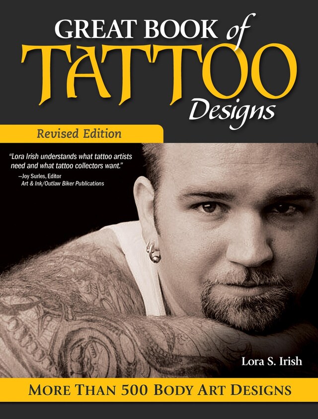 Bogomslag for Great Book of Tattoo Designs, Revised Edition