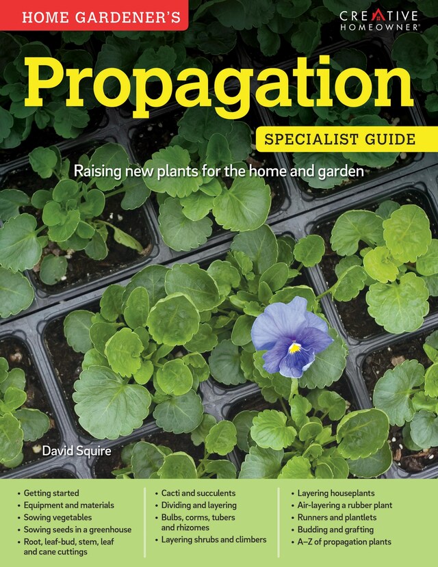 Book cover for Home Gardener's Propagation (UK Only)