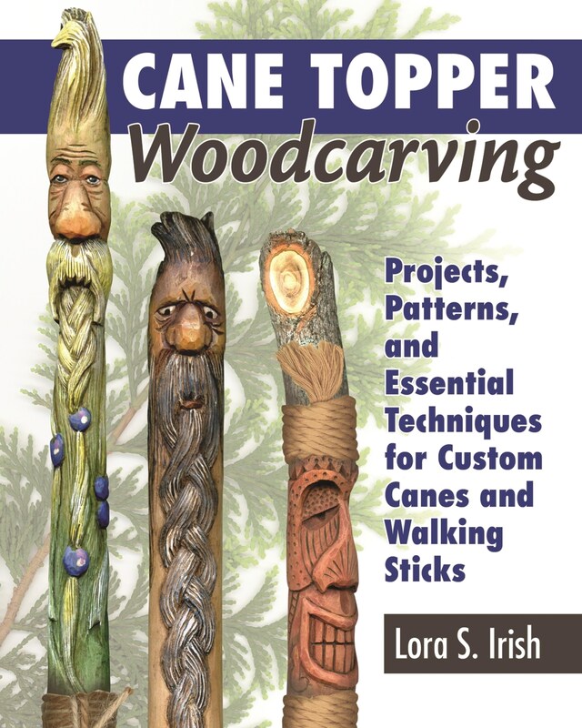 Buchcover für Cane Topper Woodcarving