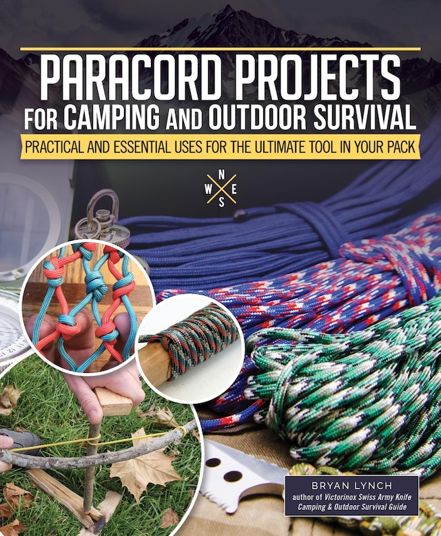 Okładka książki dla Paracord Projects for Camping and Outdoor Survival