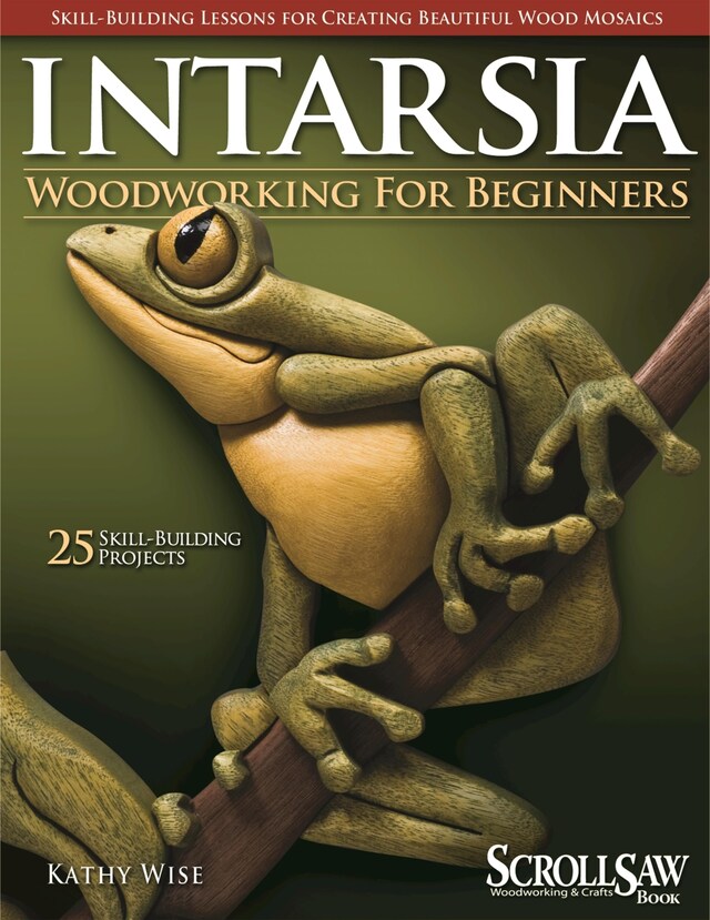 Buchcover für Intarsia Woodworking for Beginners