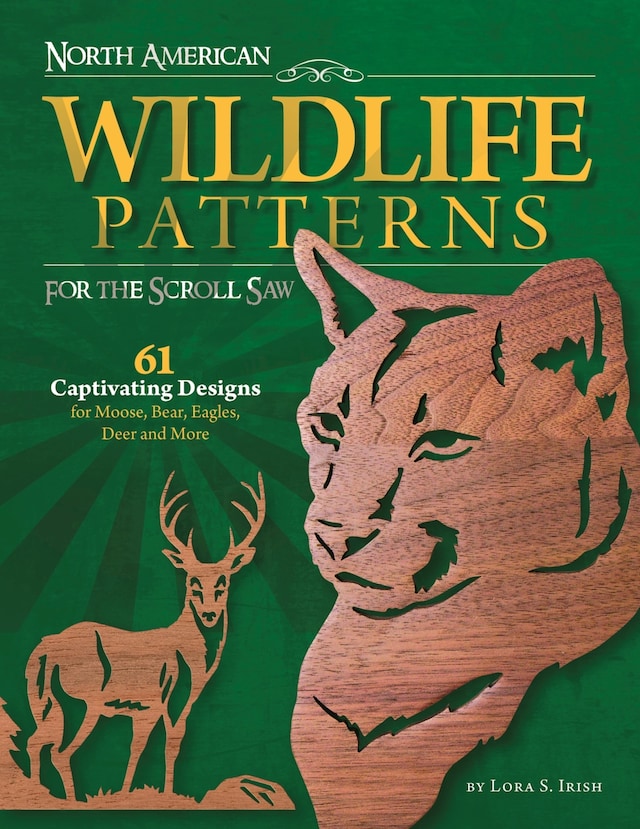 Book cover for North American Wildlife Patterns for the Scroll Saw