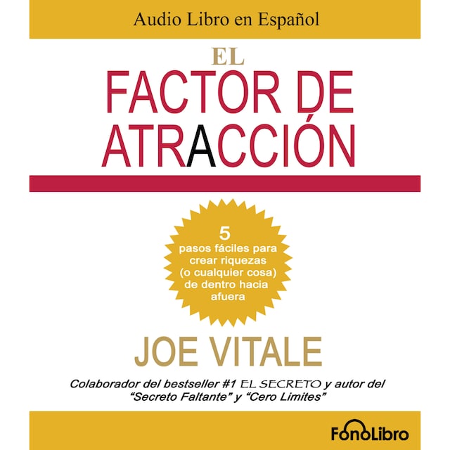 Boekomslag van El Factor de Atraccion (abreviado)