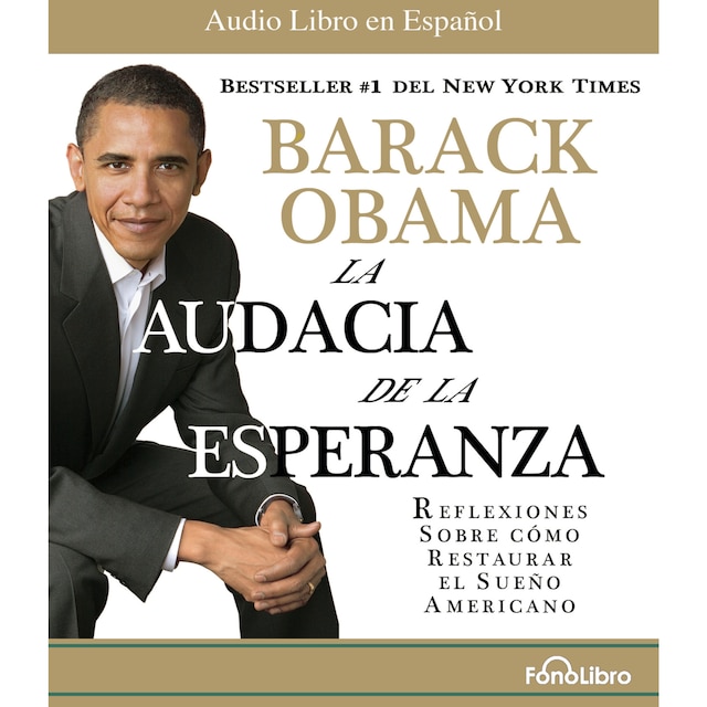 Book cover for La audacia de la esperanza (abreviado)