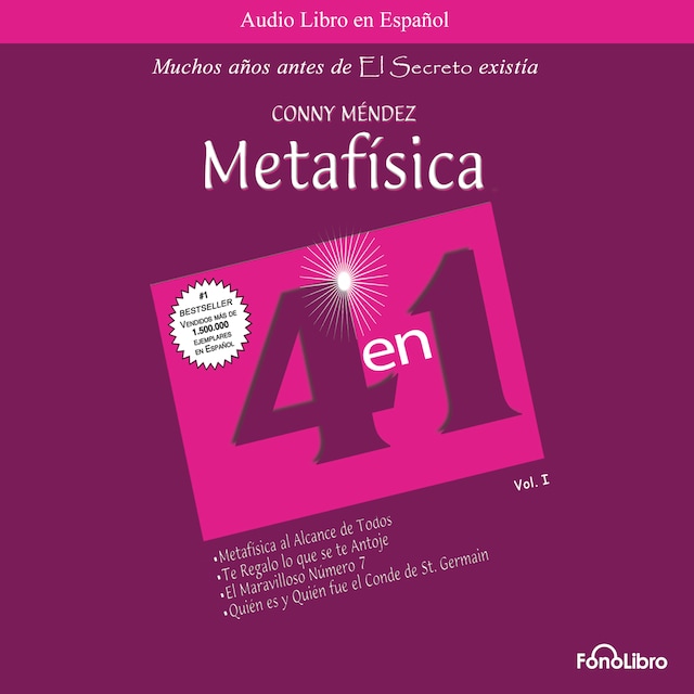 Boekomslag van Metafisica 4 en 1, Vol I (abreviado)