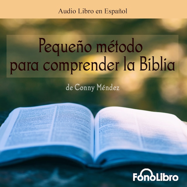 Buchcover für Pequeño Metodo para Comprender la Biblia (abreviado)