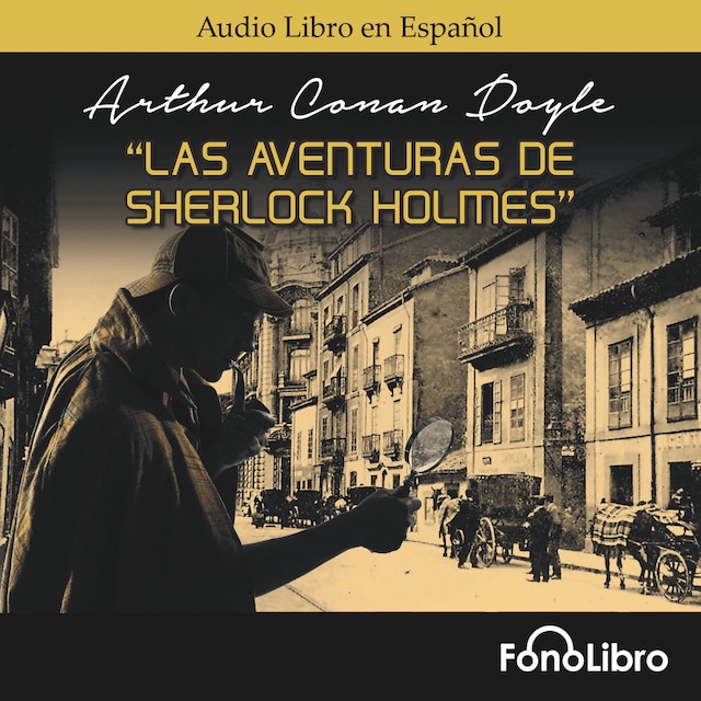 Portada de libro para Las Aventuras de Sherlock Holmes (abreviado)