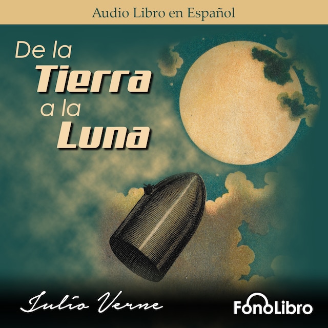 Book cover for De la Tierra a la Luna (abreviado)