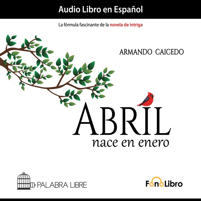 Book cover for Abril nace en enero (abreviado)