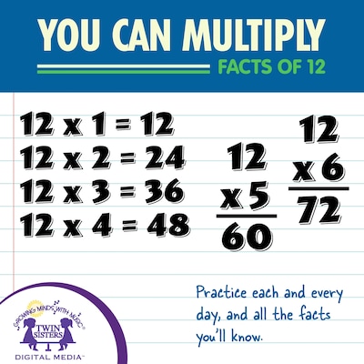 You Can Multiply Facts of 12