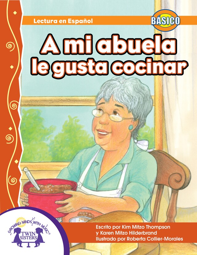 Kirjankansi teokselle A mi abuela, le gusta cocinar