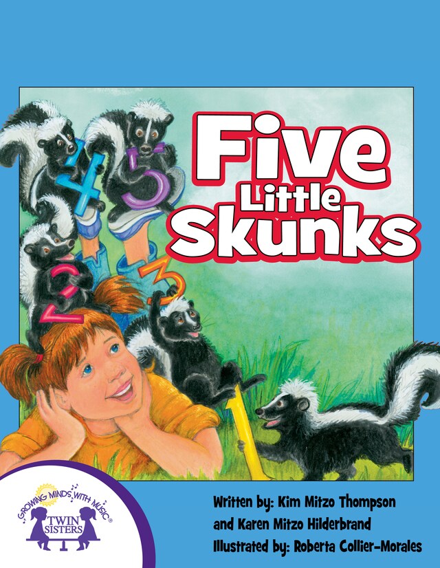 Boekomslag van Five Little Skunks