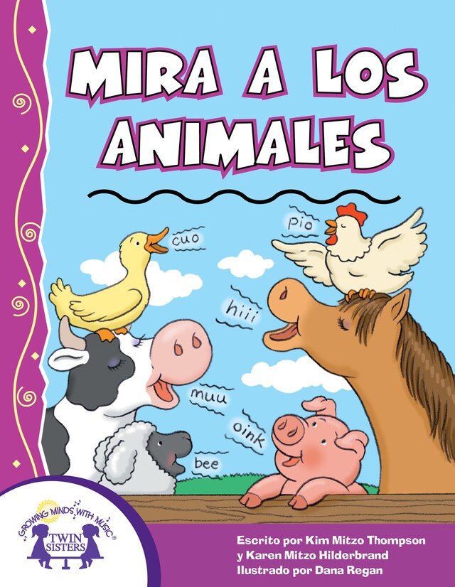 Buchcover für Mira a los animales