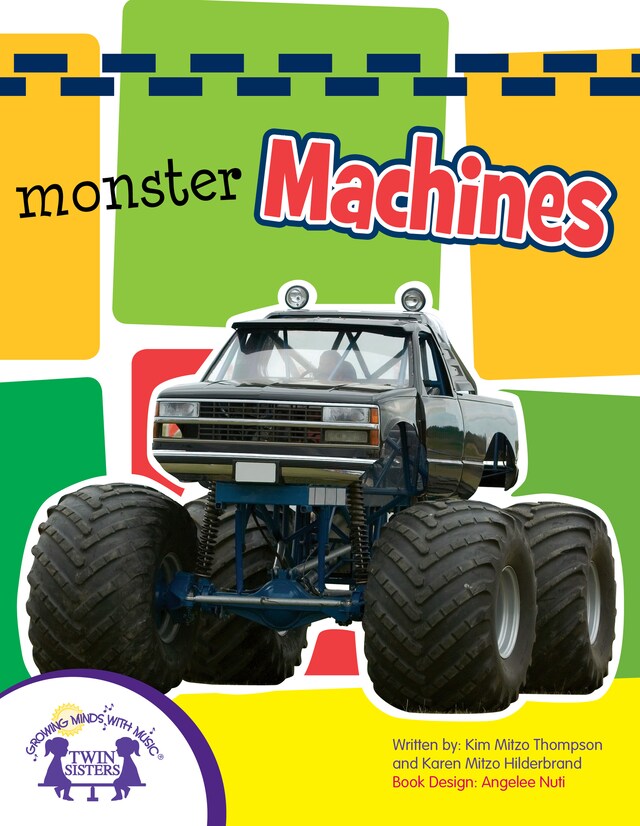 Okładka książki dla Monster Machines Sound Book