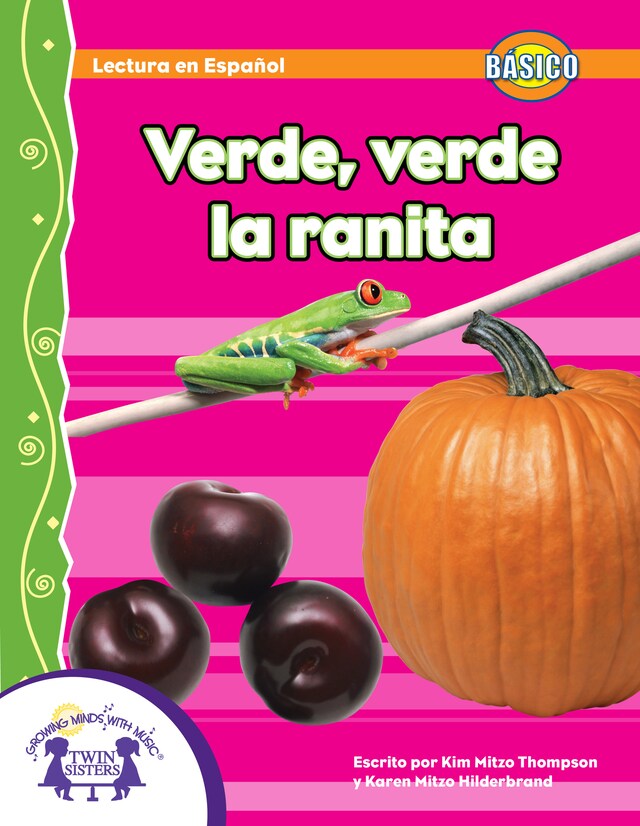 Copertina del libro per Verde, verde la ranita