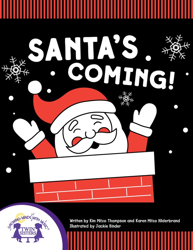 Book cover for Santa's Coming