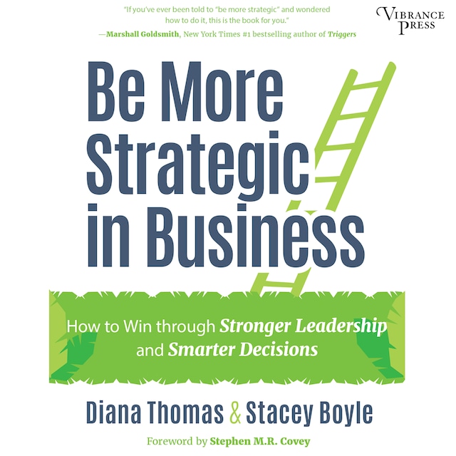 Couverture de livre pour Be More Strategic in Business