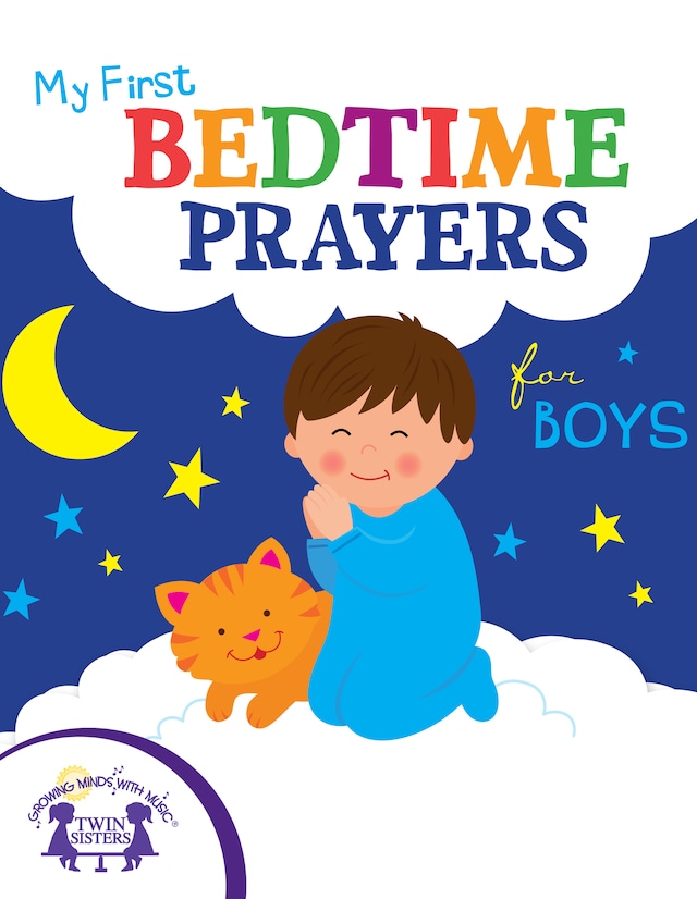 Couverture de livre pour My First Bedtime Prayers for Boys