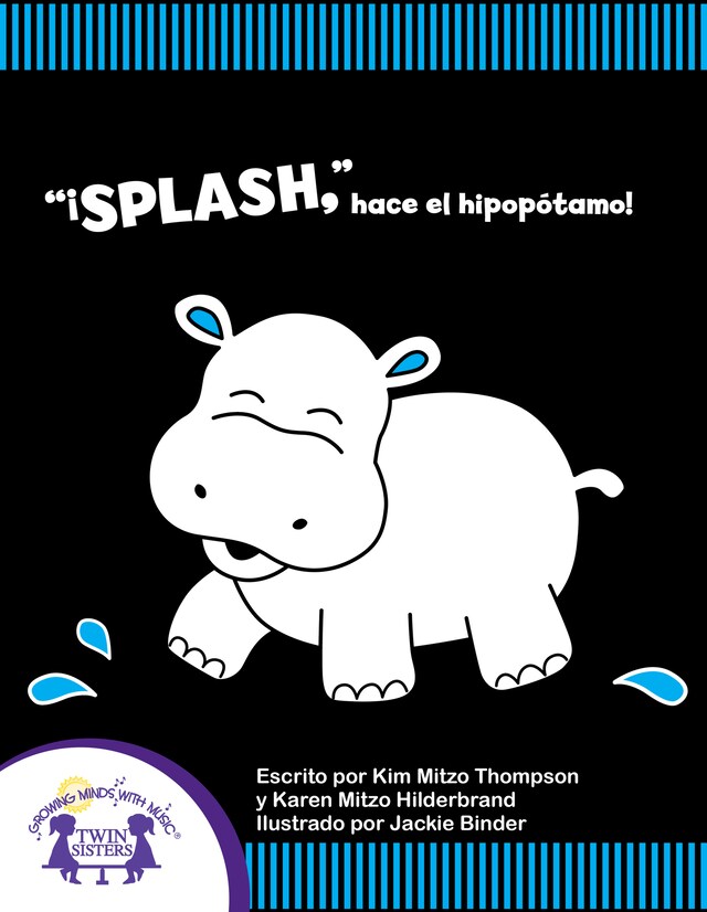 Buchcover für “¡Splash” hace el Hipopótamo!