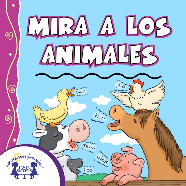 Book cover for Mira a los animales