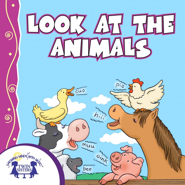 Book cover for Look At The Animals