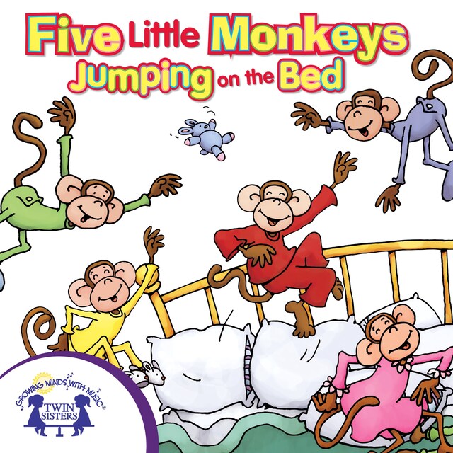 Copertina del libro per Five Little Monkeys Jumping On The Bed