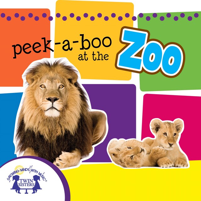 Kirjankansi teokselle Peek-A-Boo At The Zoo Sound Book