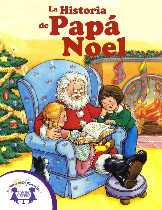 Portada de libro para La Historia de Papá Noel