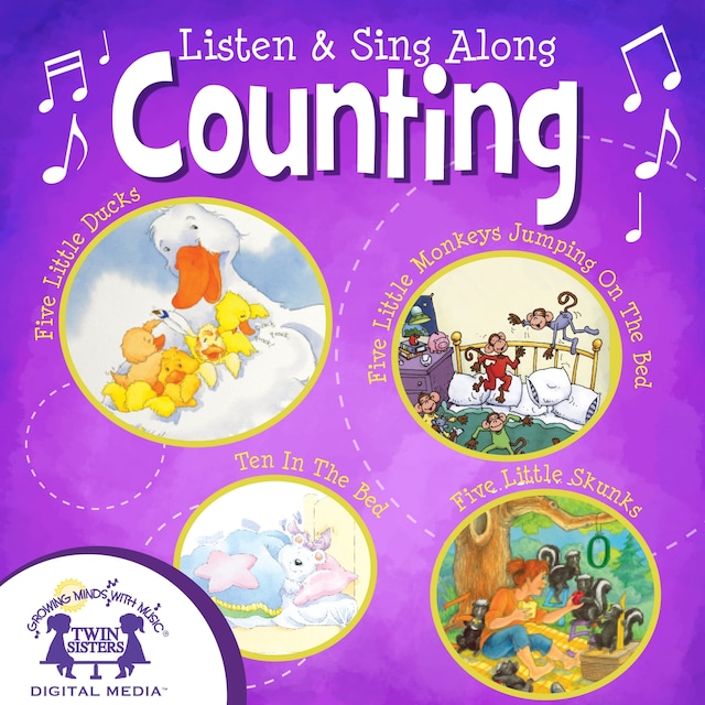 Couverture de livre pour Listen & Sing Along Counting