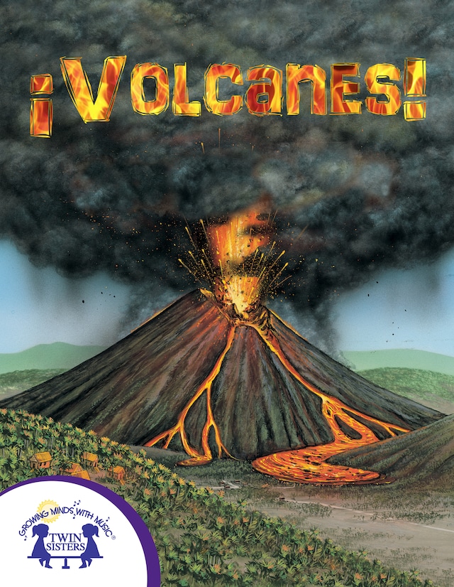 Book cover for ¡Volcanes!