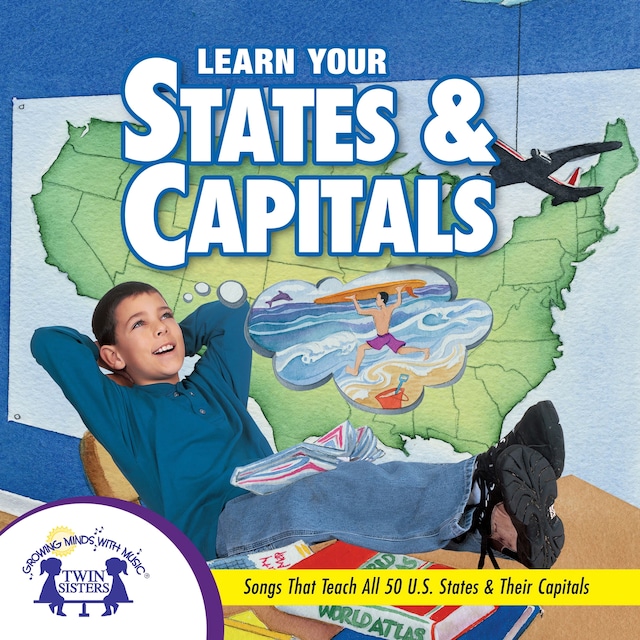 Book cover for Learn Your States and Capitals