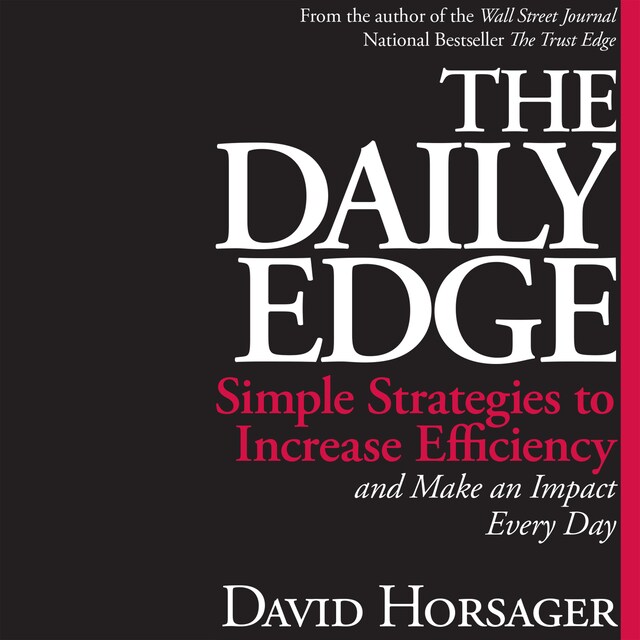 Bogomslag for The Daily Edge - Simple Strategies to Increase Efficiency and Make an Impact Every Day (Unabridged)