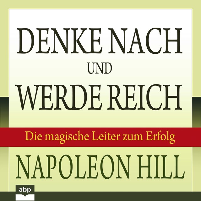 Okładka książki dla Denke nach und werde reich