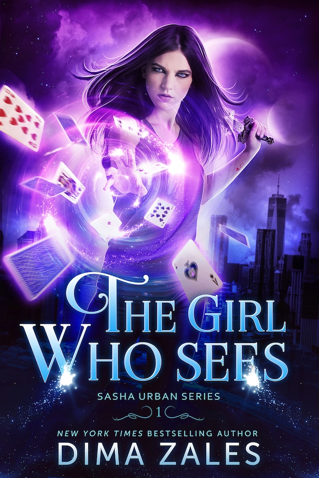 Portada de libro para The Girl Who Sees