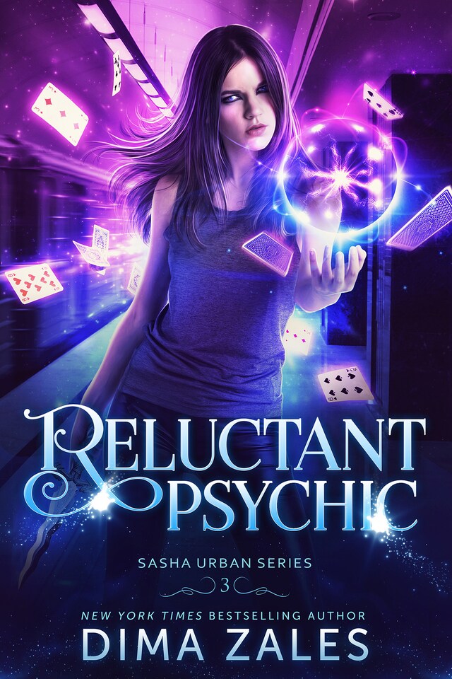 Book cover for Reluctant Psychic