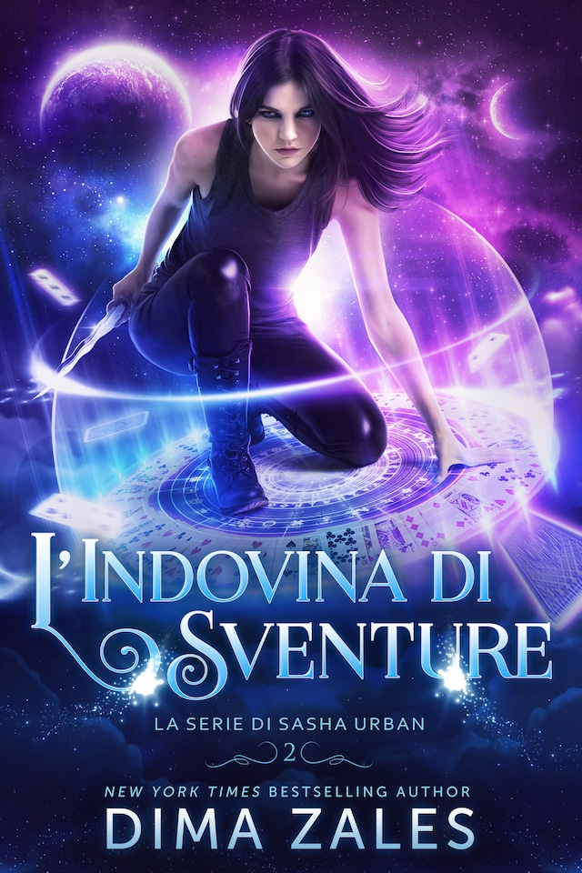 Book cover for L’Indovina di Sventure: La serie di Sasha Urban: Libro 2