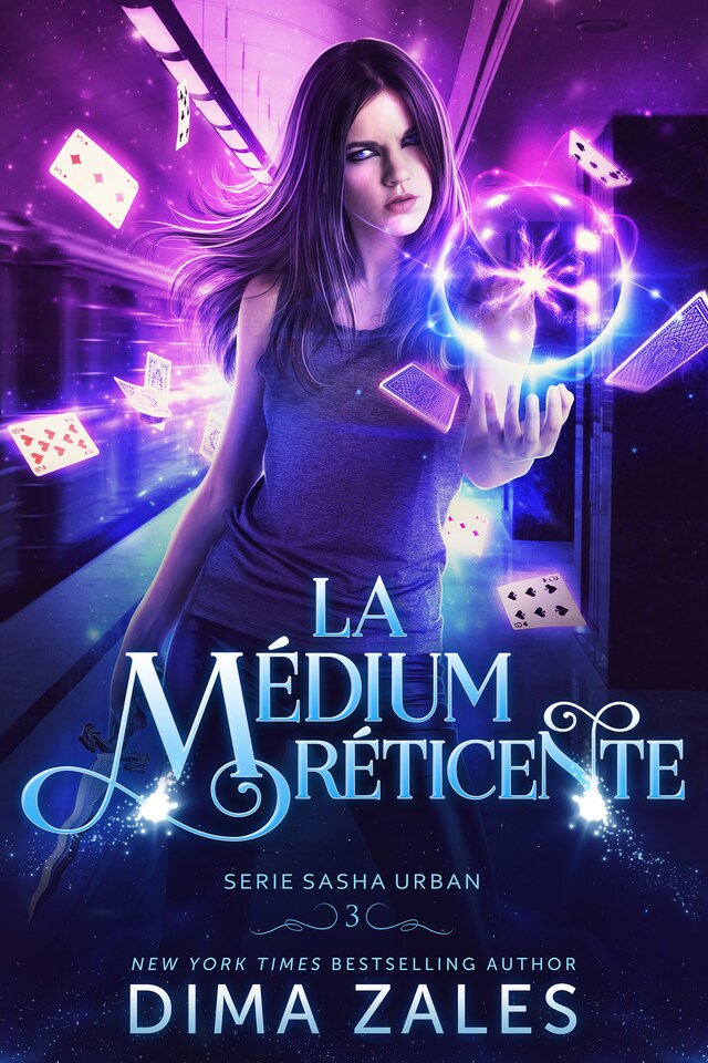 Book cover for La médium réticente