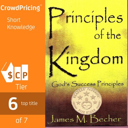 Principles Of The Kingdom; God's Success Principles bookCoverFor