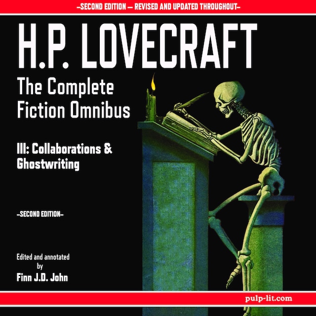 Book cover for H.P. Lovecraft: The Complete Fiction Omnibus Collection III: Collaborations and Ghostwritings