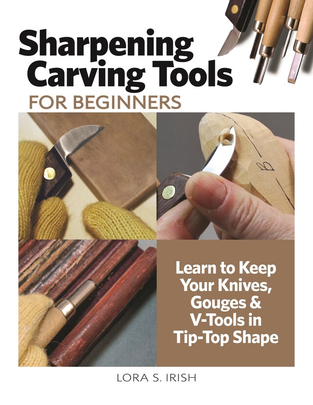 Boekomslag van Sharpening Carving Tools for Beginners