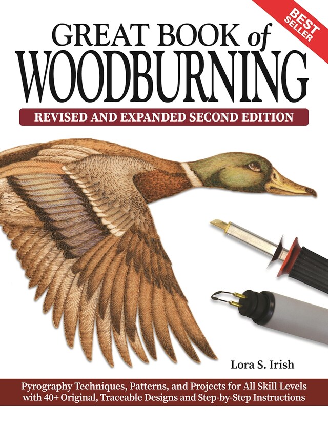 Boekomslag van Great Book of Woodburning, Revised and Expanded Second Edition