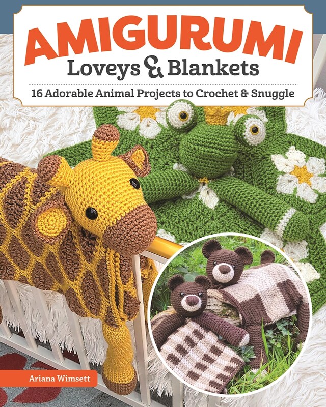 Book cover for Amigurumi Loveys & Blankets